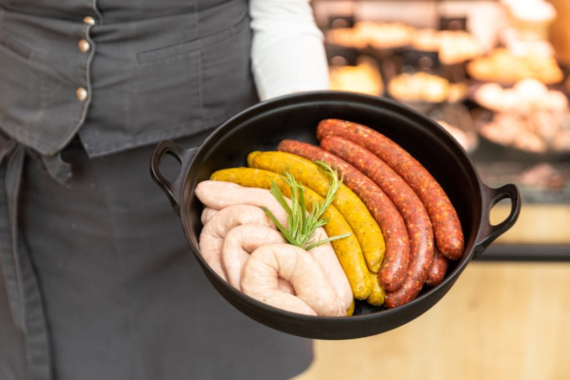 Grillbüffet rustikal
